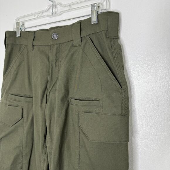 First Tactical Pants Mens 32x36 Green Cargo Ripstop Tactical Work Duty Outdoor - Picture 2 of 7